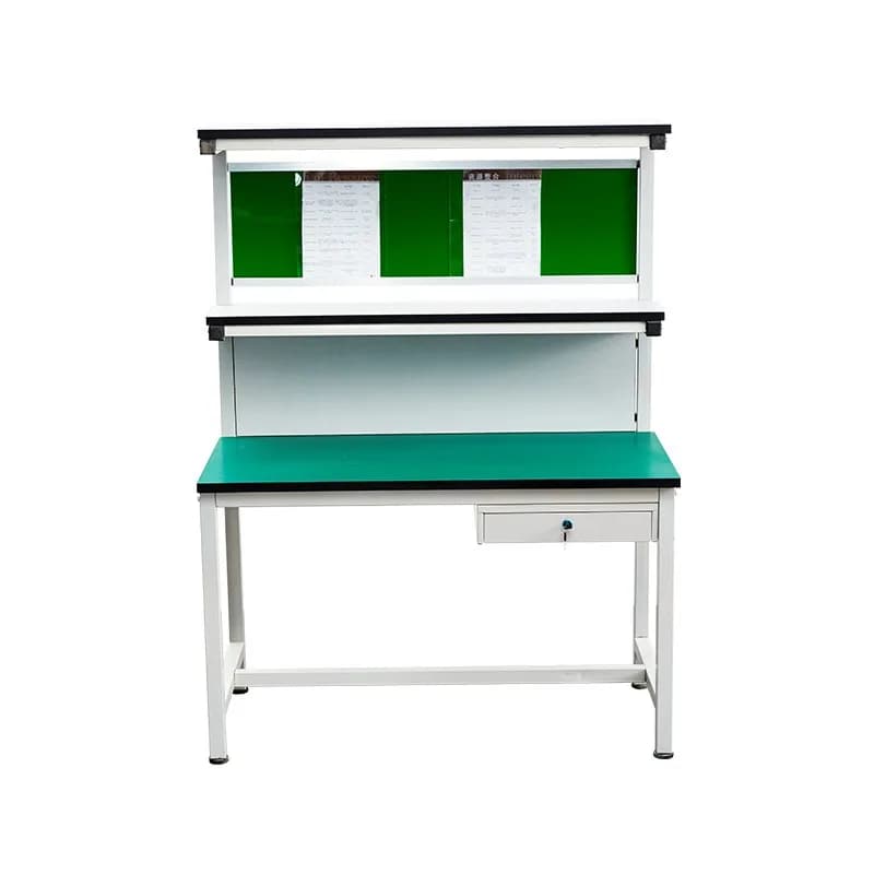Three-layer light stand anti-static workbench, operation packing table