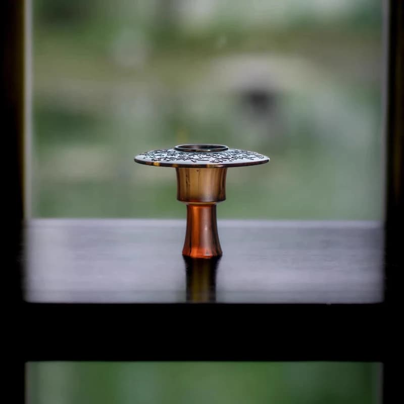 Glazed new relief tea ceremony decorative ornament with incense burner