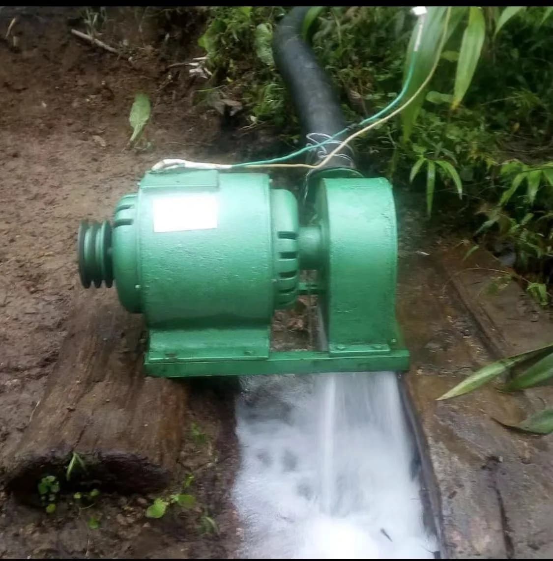 4kw 220v Horizontal Hydroelectric Generator 4000w Hydraulic Turbine Generator Water Flow Household Power Generation