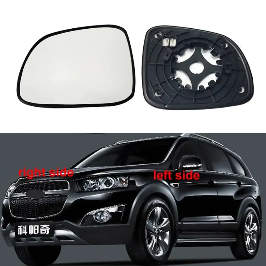For Chevrolet Captiva 2012-2017 Car Accessories Outer Rearview Side Mirrors Lens Rear View Mirror White Glass with