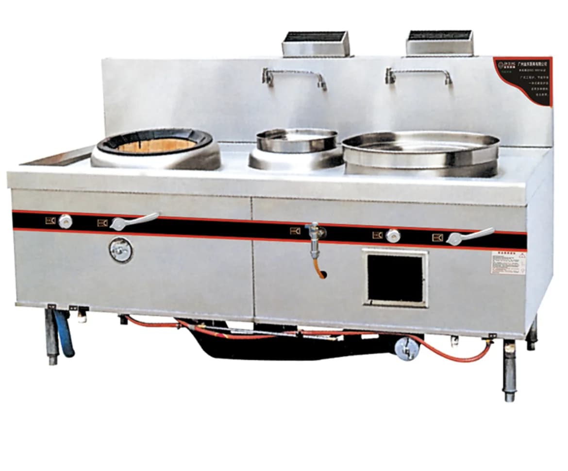 Restaurant Equipments Chinese Wok Burner Stand Stainless Steel Gas Range