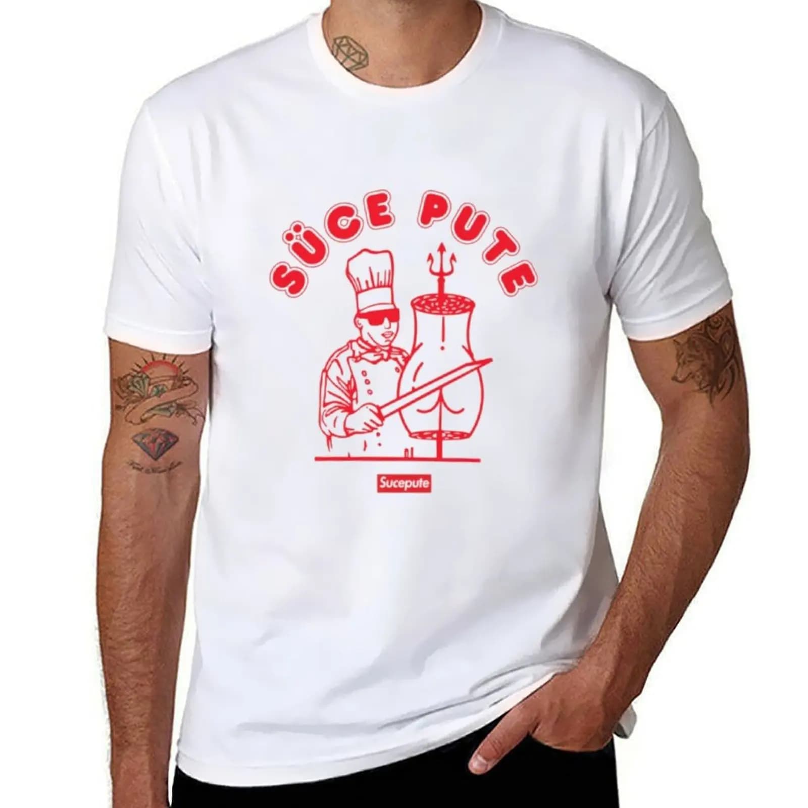 Alkpote Doner Kebab T-Shirt t shirt men 100% cotton luxury brand man t shirt designer T-Shirt