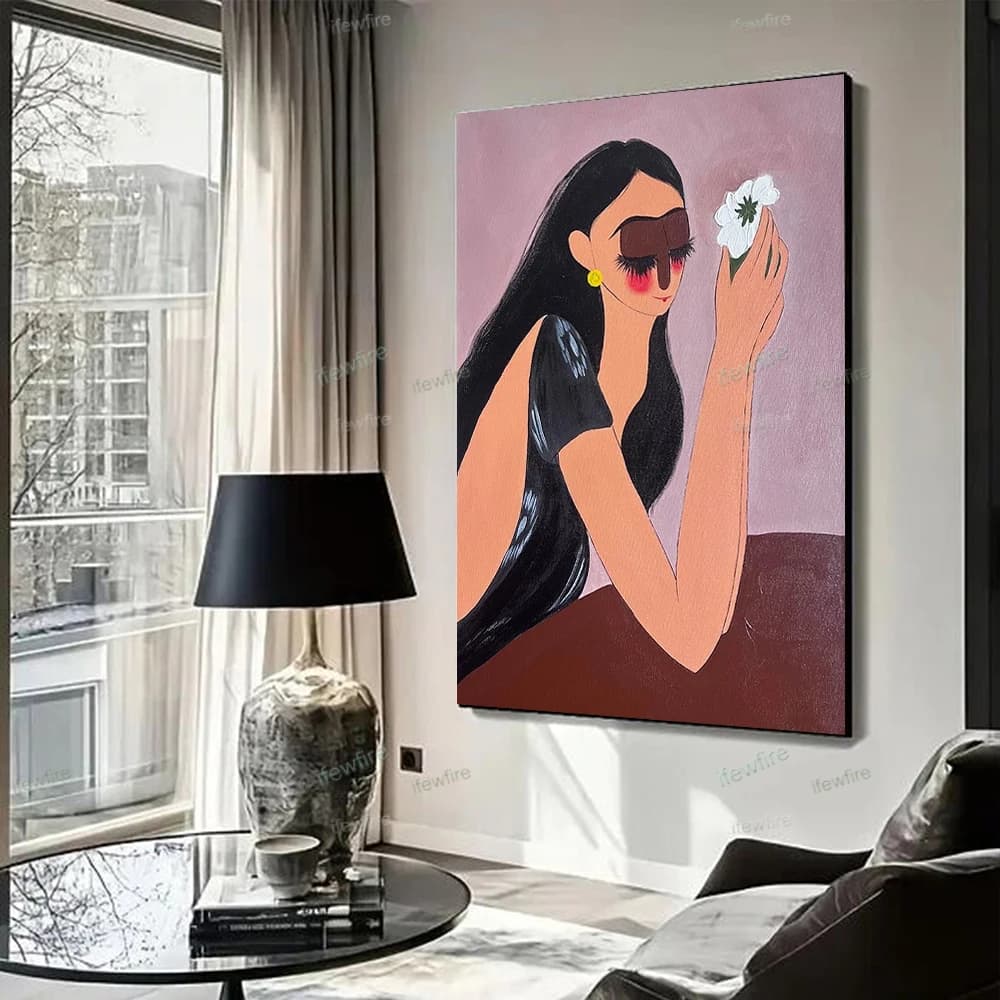 Abstract Crowded Crowd With Gold Leaf Painting Wall Art Modern Home Decoration Hand Painted Oil Painting On Canvas Sofa Decor