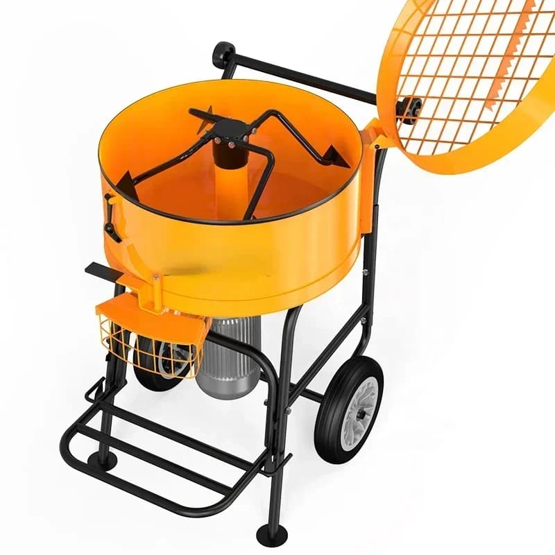 Hot Sales100litre Portable Concrete Mortar Pan Mixer