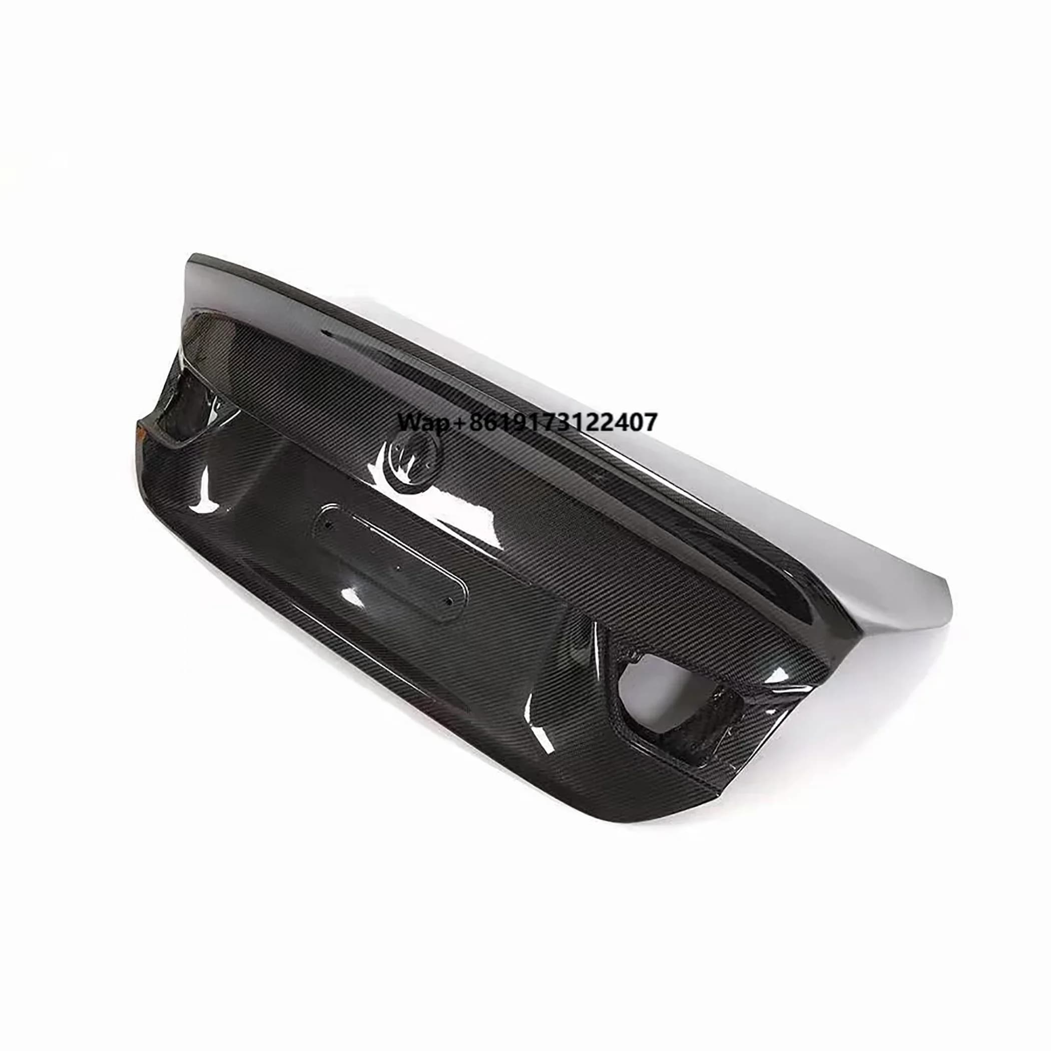 2014-2020 F82 F80 CSL Rear Trunk Lid for M4 M3 Dry Carbon Fiber Rear Trunk Cover for F82 F80 Tail Lid
