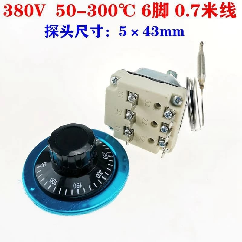 380V 30-110  Water Heater TSwitch 50-300 Degree Oven  Control Switch Temperature Controller