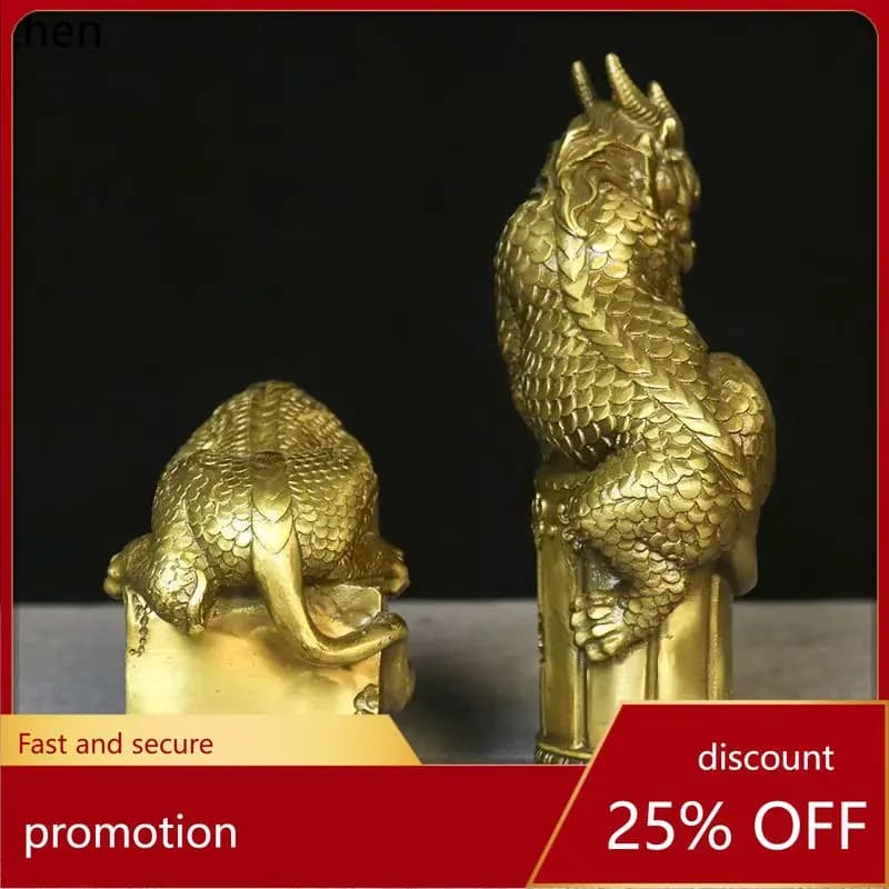 Cz brass water-repellent beast brass mascot ornament displays water-absorbing divine beast auspicious beast centipede