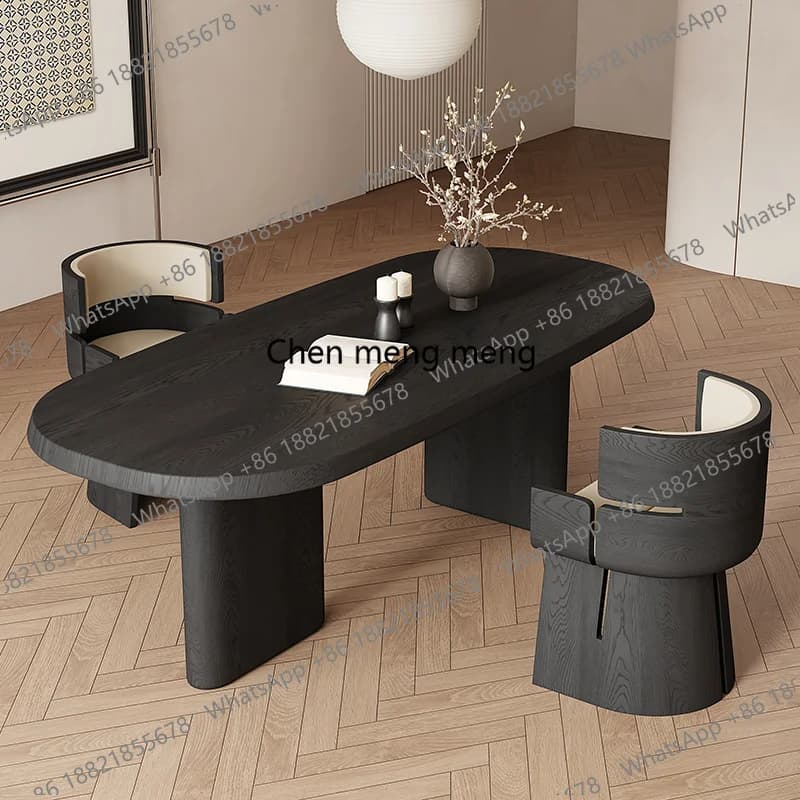 Design Nordic Dining Tables Wooden Square Wood Center Dining Tables Modern Cuisine Mesas De Restaurante Home Furniture
