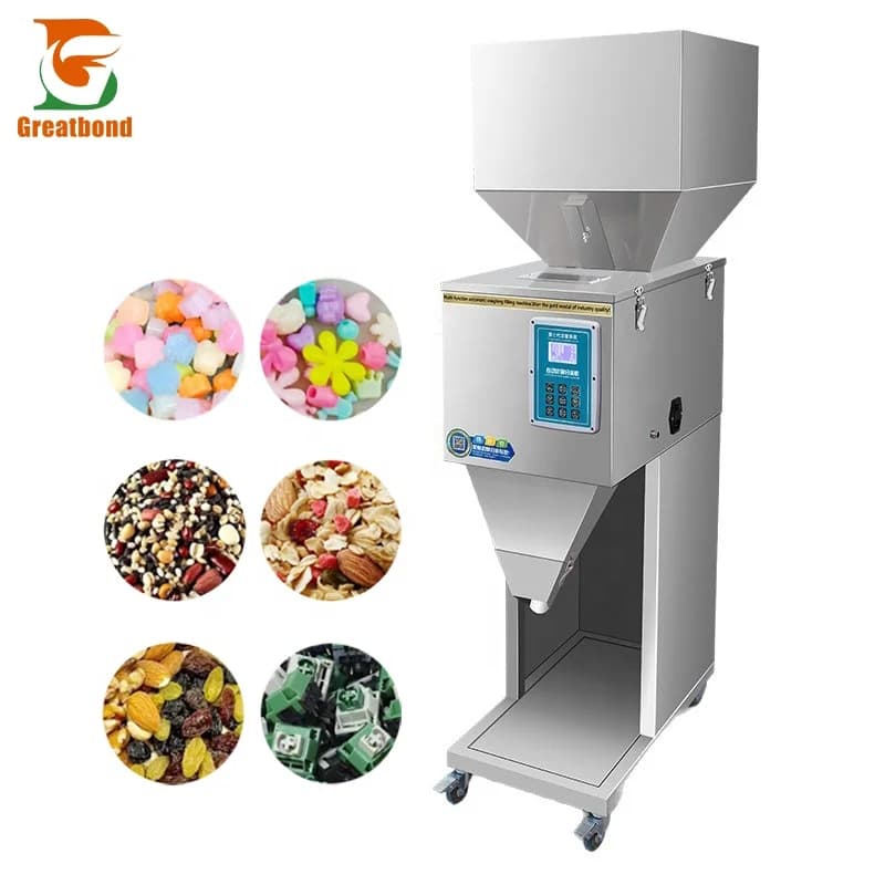 Factory Wholesale Large Capacity Upgrade Particle Grain Bean Corn Wheat Salt Pet Food Bag Dispensing Weighing Filling Machine