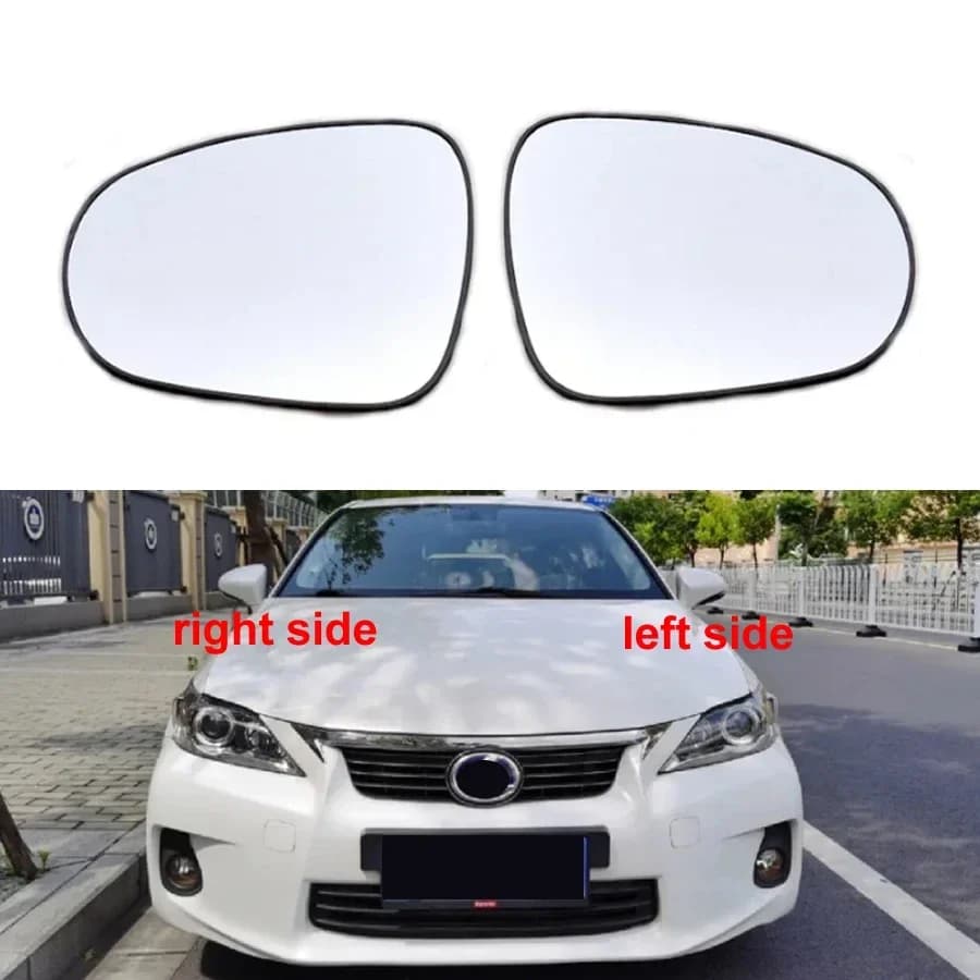 For Lexus CT CT200 2011-2022 Car Accessories Rearview Mirror Lenses Reflective Glass Lens with Heating 8796176020 8793176020