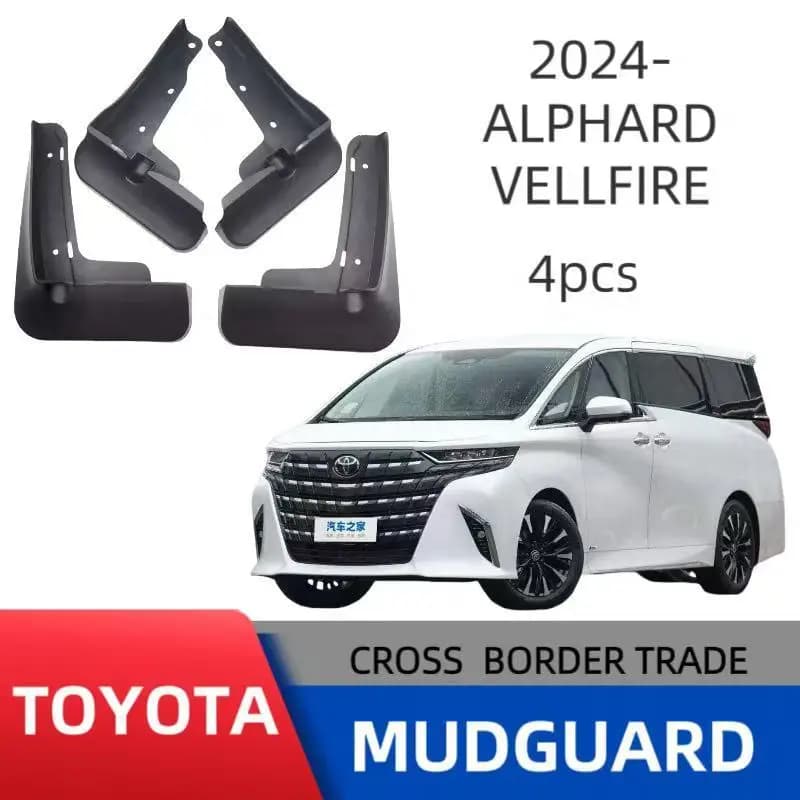 Suitable for 2024 Alphard Vellfire fenders mud flaps car fender