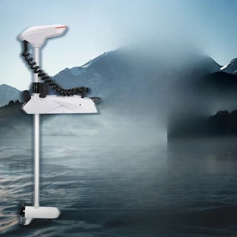Top flow machine, fresh water electric thruster, intelligent control fishing boat, remote control propeller