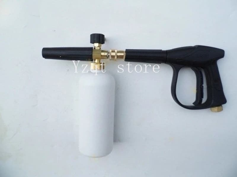 Household commercial high pressure washer car washing robot manipulation car pump, foam machine foam pot set, foam powder nozzle
