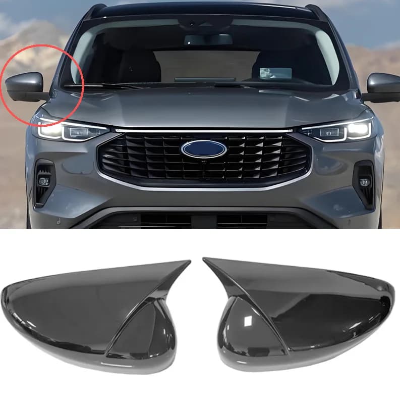 Suitable for 20-25 Ford Ruiji horn rearview mirror housing Escape modified reversing mirror reflector