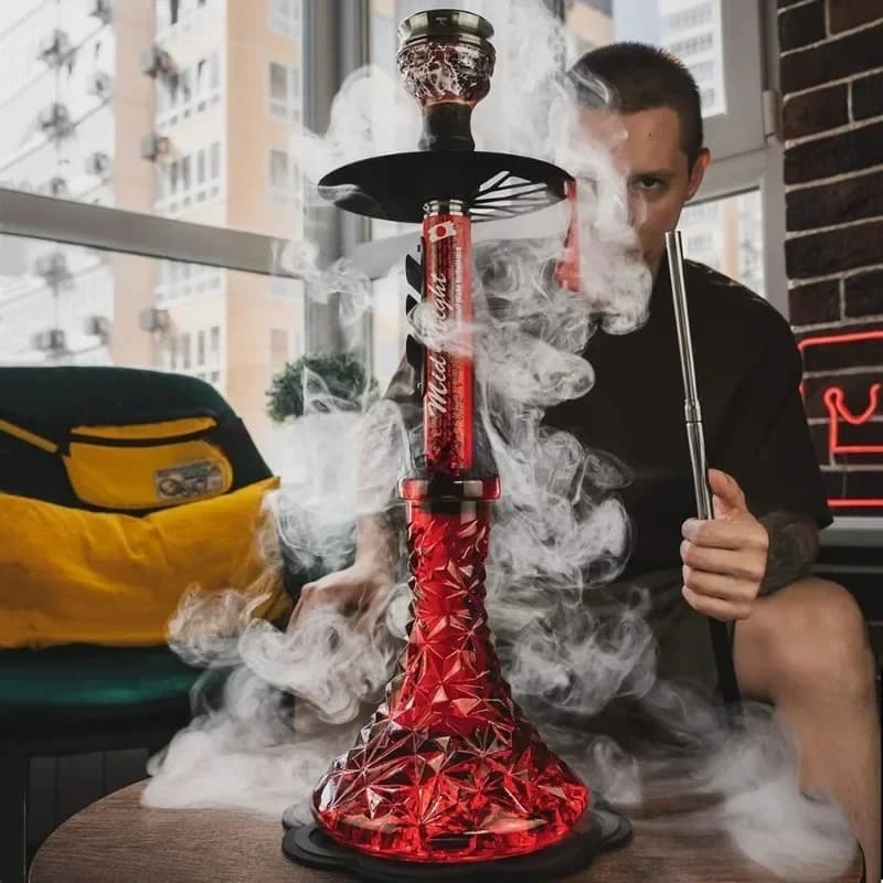 Hookah El Bomber Midnight HOOKAH Arabian Hookah Single Tube Stainless Steel Pot