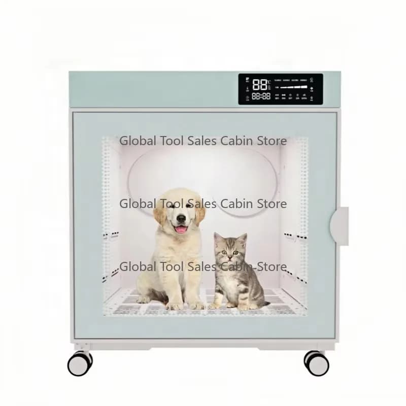 Dog Dryer Box, Pet Drying Box Temperature Control Pet Hair Dryer and 360 Drying Ultra Quiet Dog Dryer Box for Dog Grooming