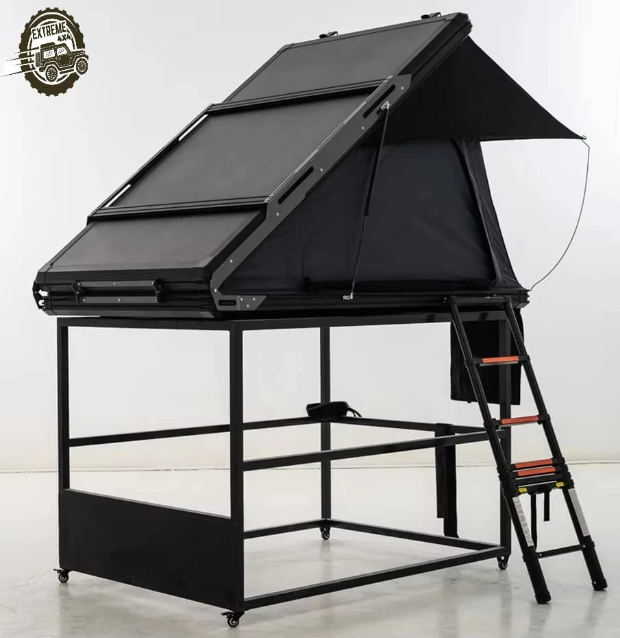New Rooftop Custom Aluminum Camping Outdoor Hard Shell Car Roof Top Tent