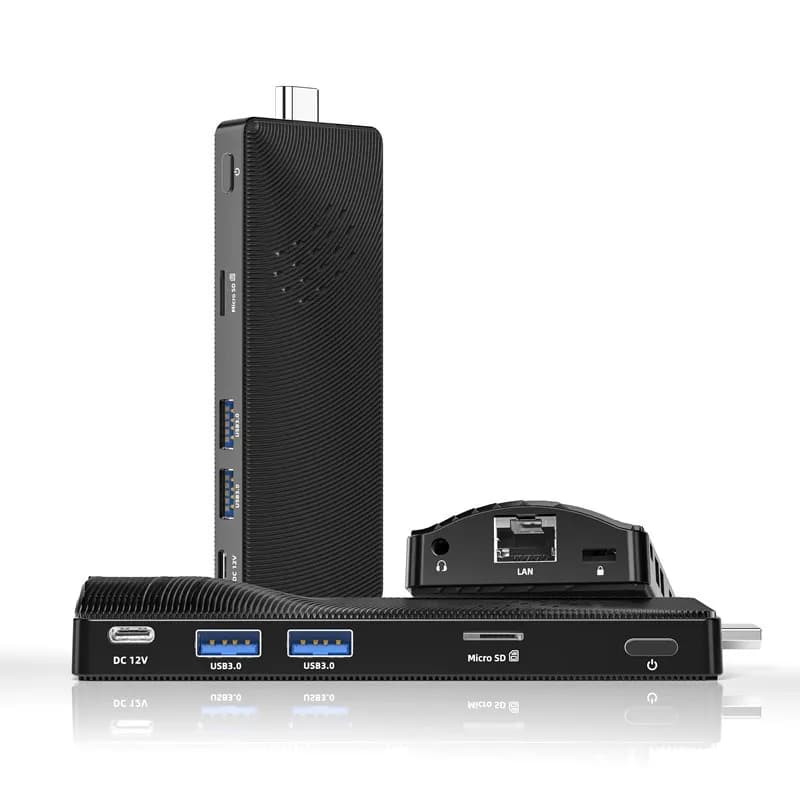 Pocket Mini Host Win11 Computer Stick 4K Office Computer Small Host Portable