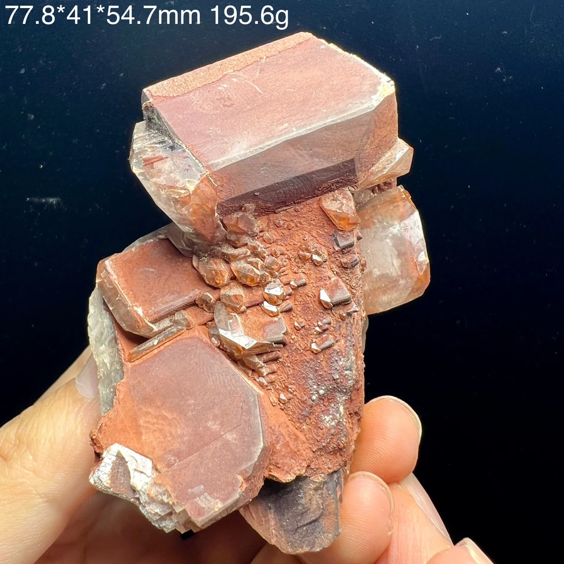 Natural Chocolate Calcite Crystal Cluster Raw Mineral Specimen for Collection Home Decoration Healing Crystal Unique Geode Stone