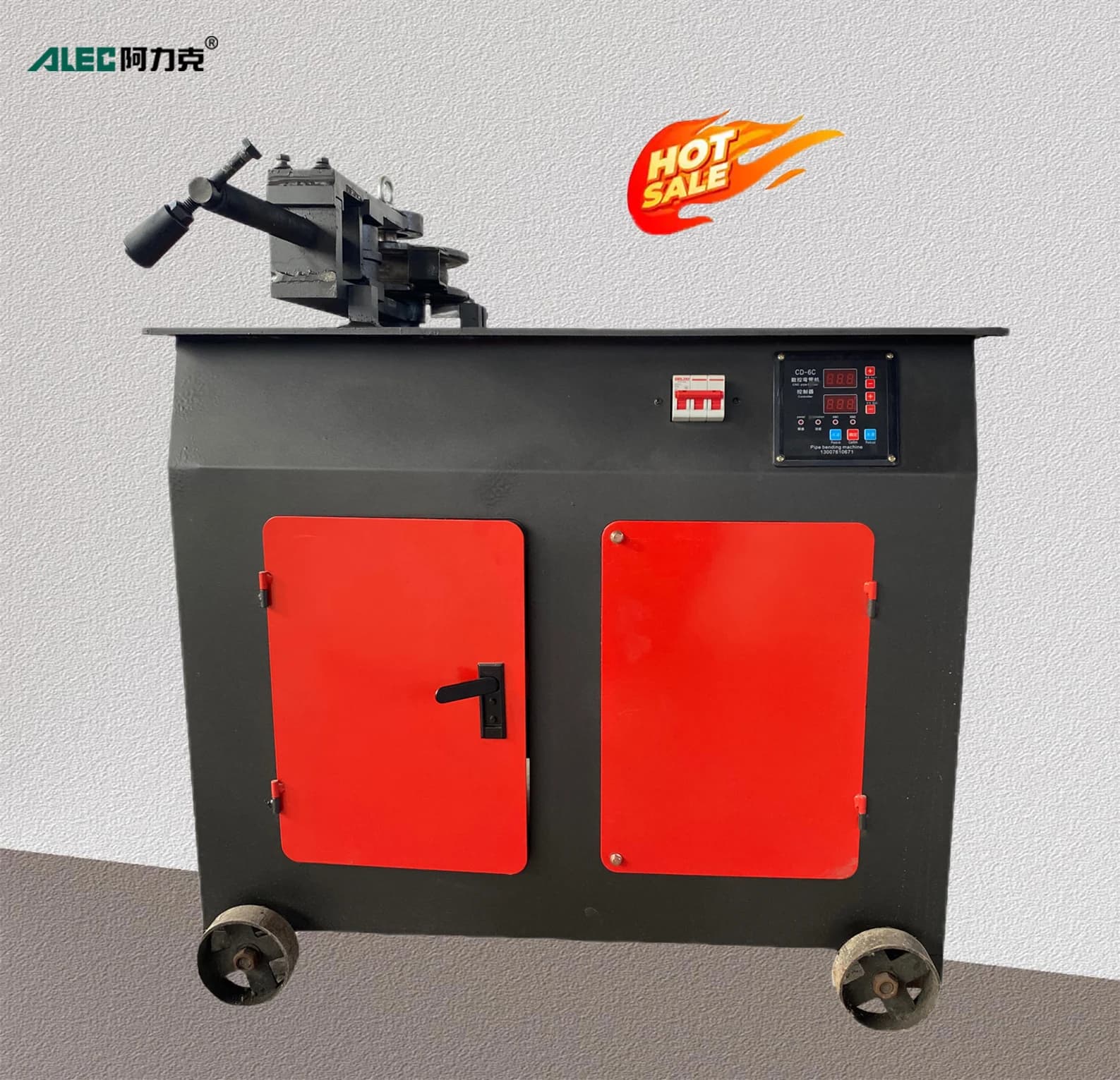 Semi-Automatic Electric Hydraulic Tube Bender Exhaust Pipe and Tube Bending Machine