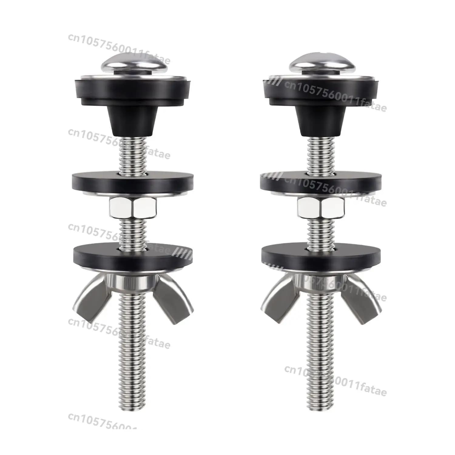 Toilet Tank Bolt Replacement Kit Toilet Seat Bolts Heavy Duty Stainless Steel Universal Bolts and Nuts