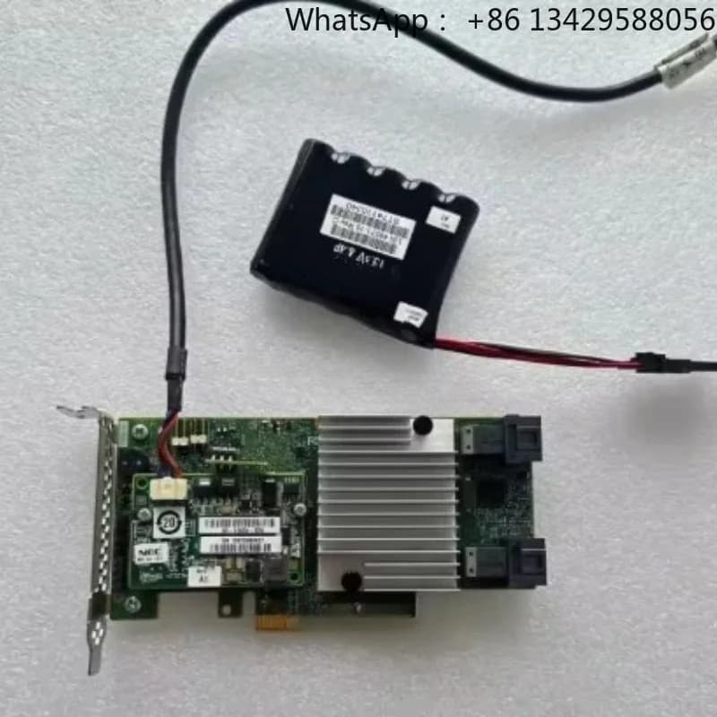 Controller Card LSI 9362-8I 12Gb/s 1GB Cache with RAID5/6 Key, Cable, Module & Battery