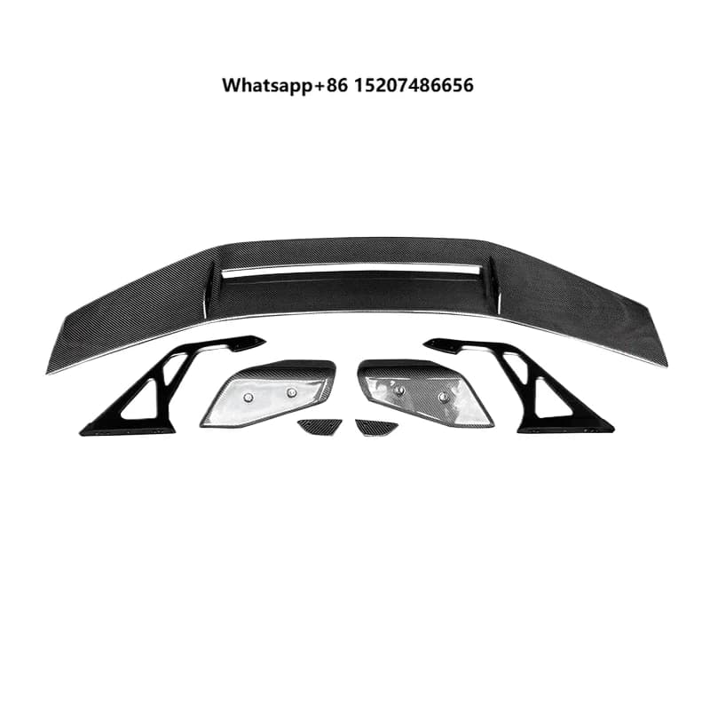 High Level Material Carbon fiber modified spoiler universal rear wing 3 Series G80 G82 F80 M3