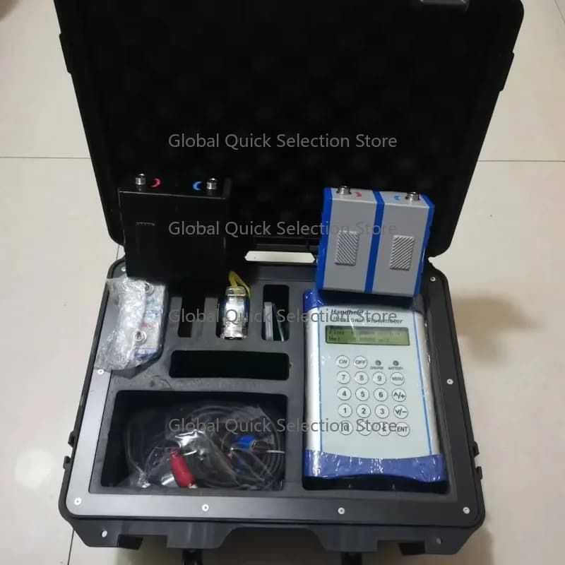TUF-3000L Heat Water Flowmeter 0~160℃ Handheld Ultrasonic Flow Meter DN15-DN6000  TS-2-H TM-1-H TL-1-H Transducer Sensor Option