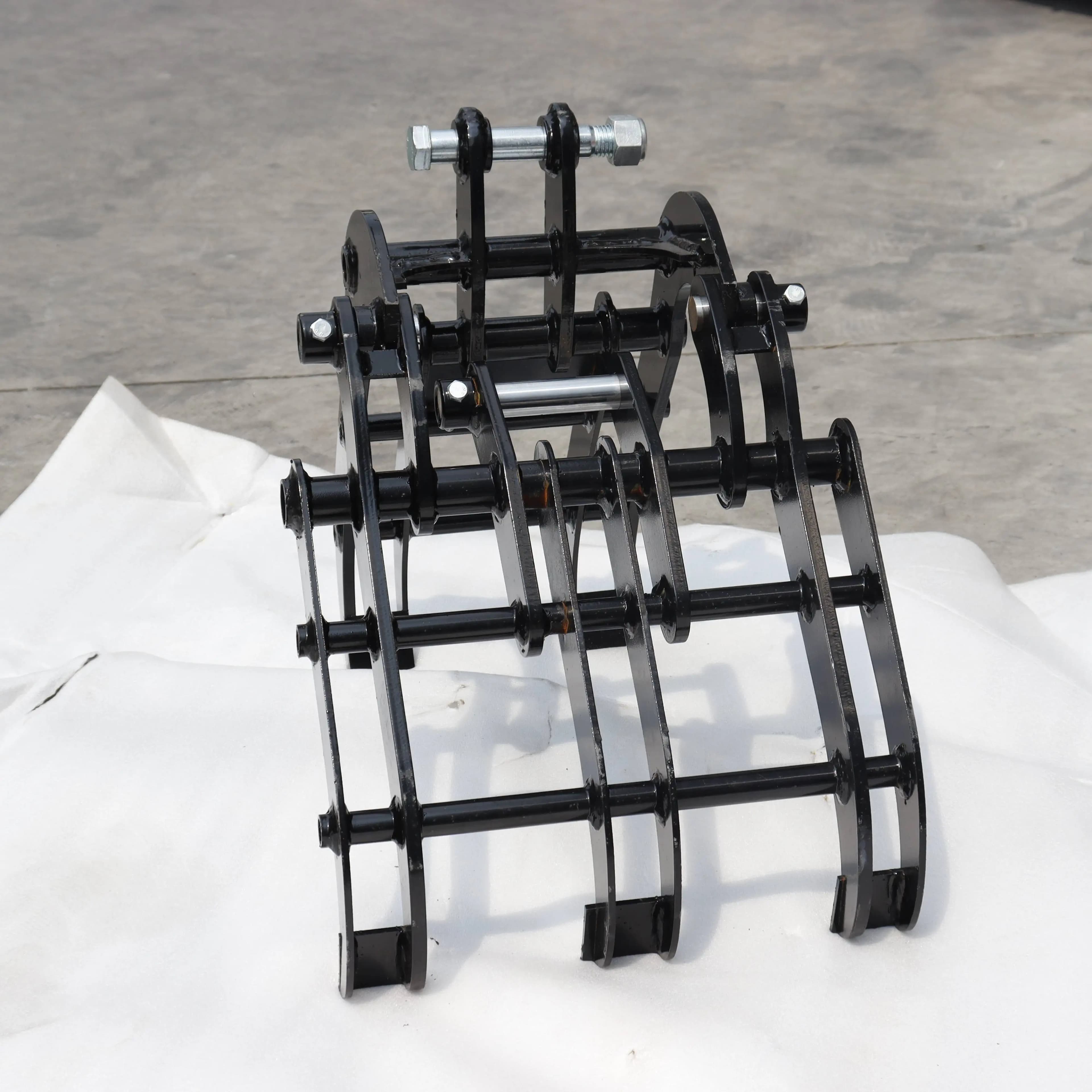 HT 1/2 Ton Excavator Attachments Grab Clamps Various Buckets Bearing Core Components Shandong Origin