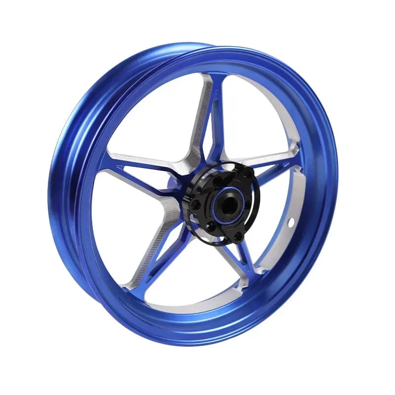 Wheel hub electric motorcycle modification accessories N/U series and other universal 12-inch 2.5 aluminum alloy wheels