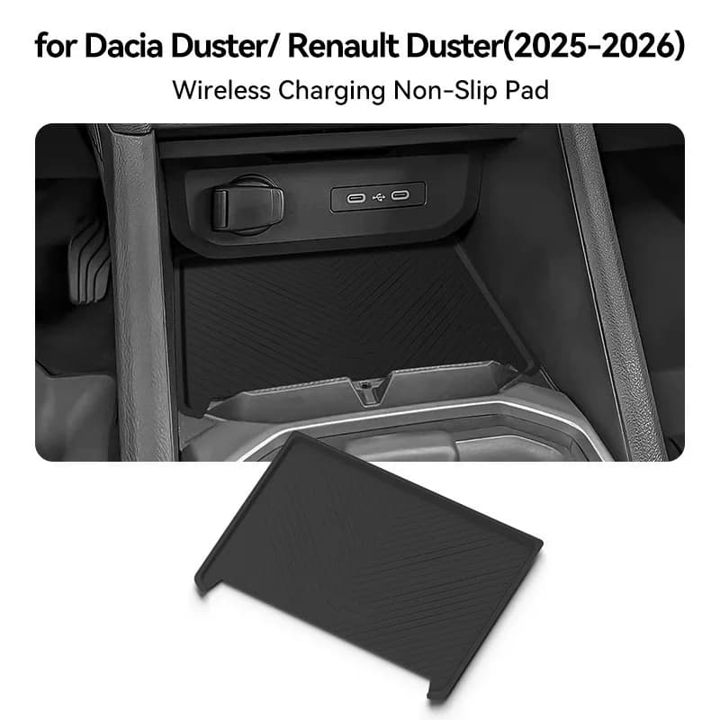 For 25-26 Dacia Duster adventurer Renault wireless charging pads