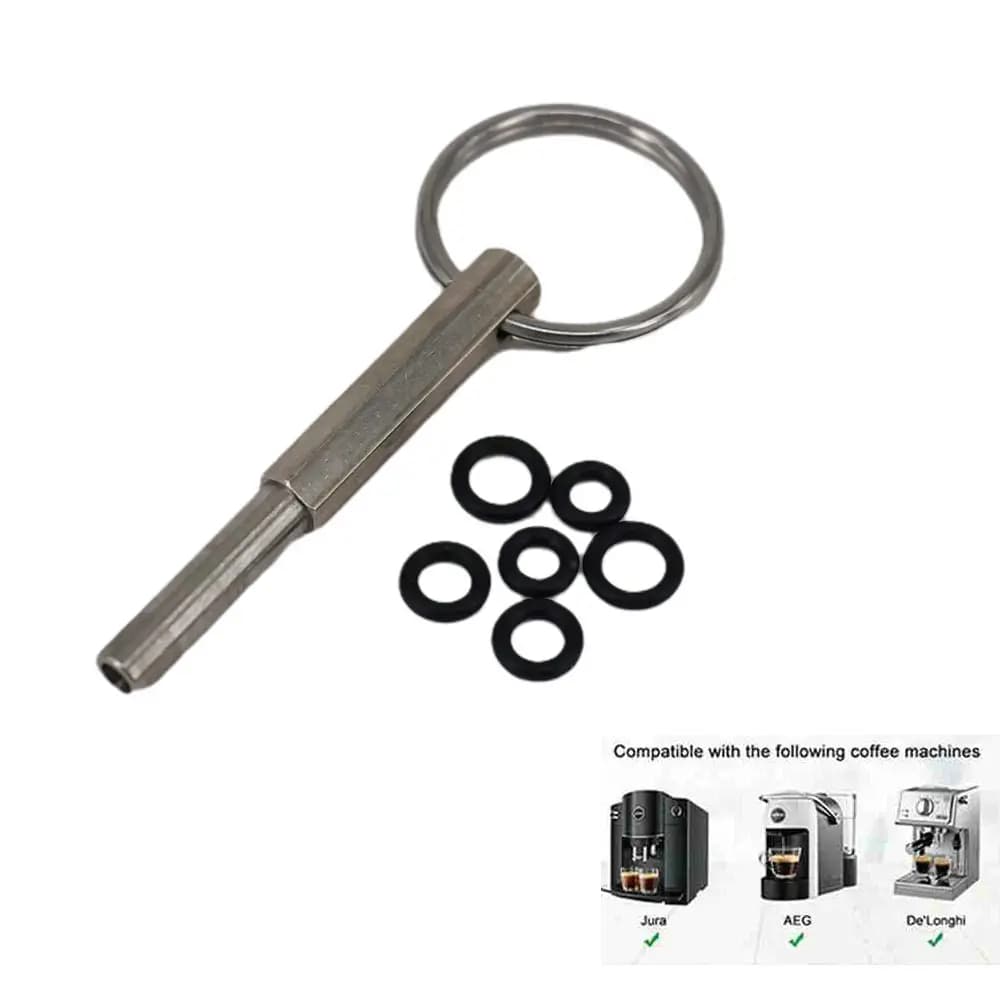 Coffee machine repair tool, oval head with magnetic screw pin for Juras special drill screwdriver 6pcs