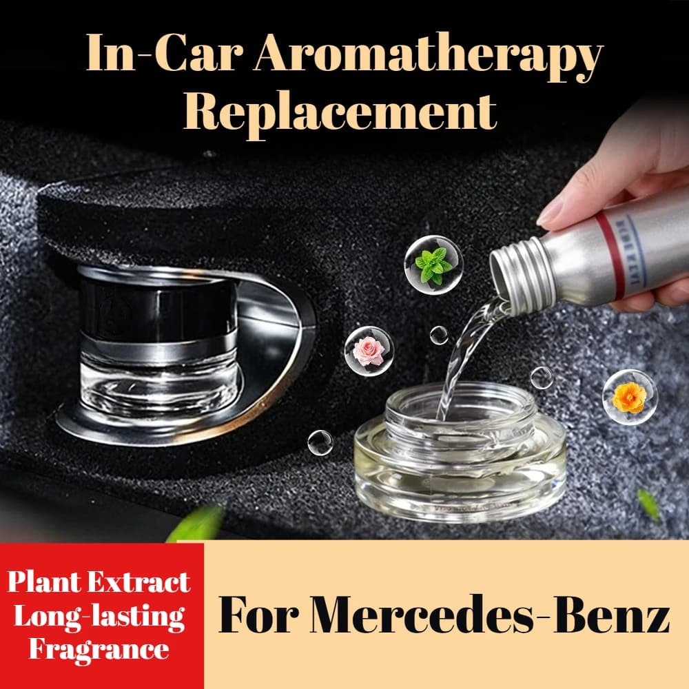 For Respected Mercedes-Benz In-Car Aromatherapy Replacement Perfume Fragrance Options Spirit Brilliant Refill Fluid Floral Scent