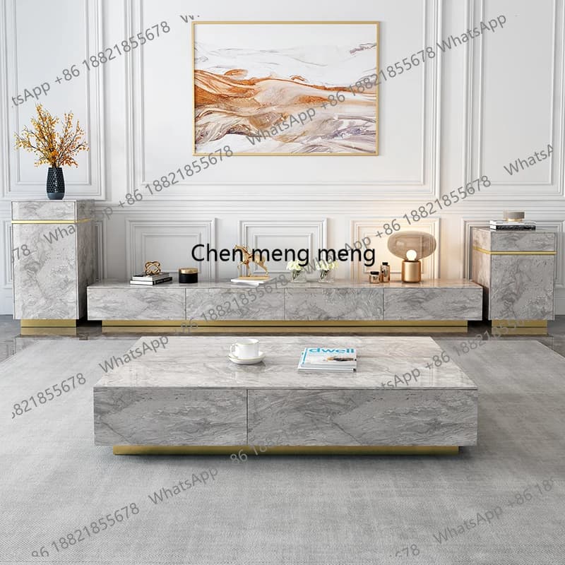 Luxury Entertainment Tv Stands Display Creativity Cabinets Organizer Tv Table Universal Storage Suporte Para Tv Salon Furniture