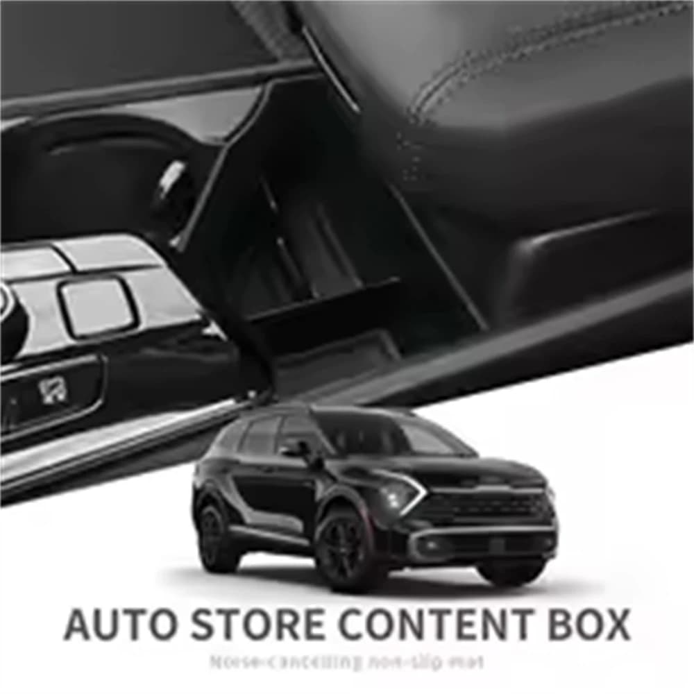 ​Car Armrest Storage Holder Center Console Storage Box Organizer For Kia Sportage Nq5 2021-2023
