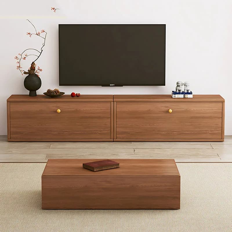 Wood Designer Tv Stands Living Room Mobile Modern Display Luxury Universal Storage Tv Table Organizer Muebles Trendy Furniture