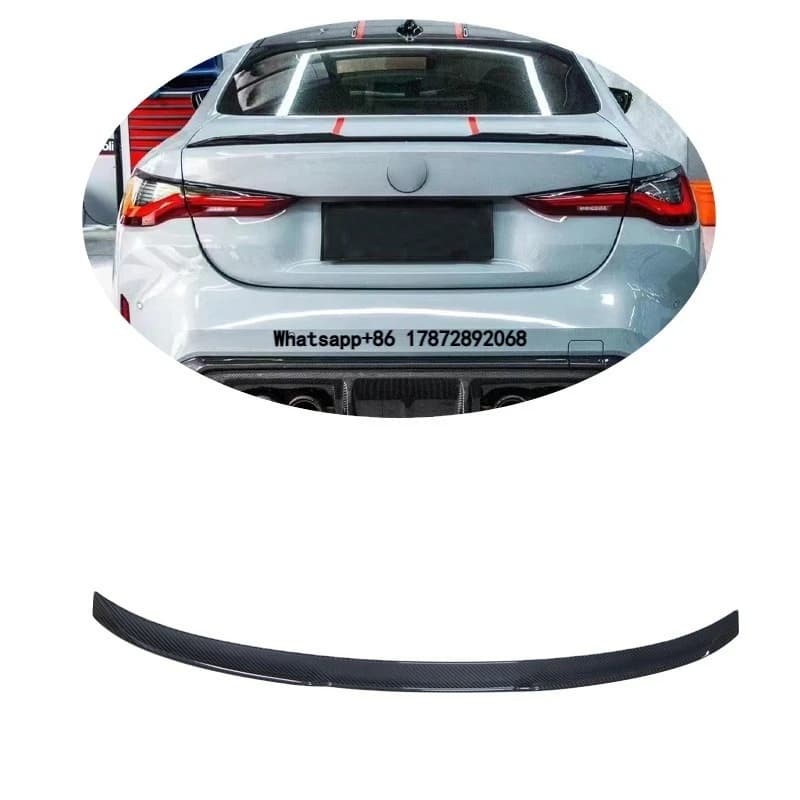 Carbon Fiber Rear Trunk Spoiler for 3 4 Series G20 G22 430i M-SPORT G82 G80 M3  M4  2018-2021