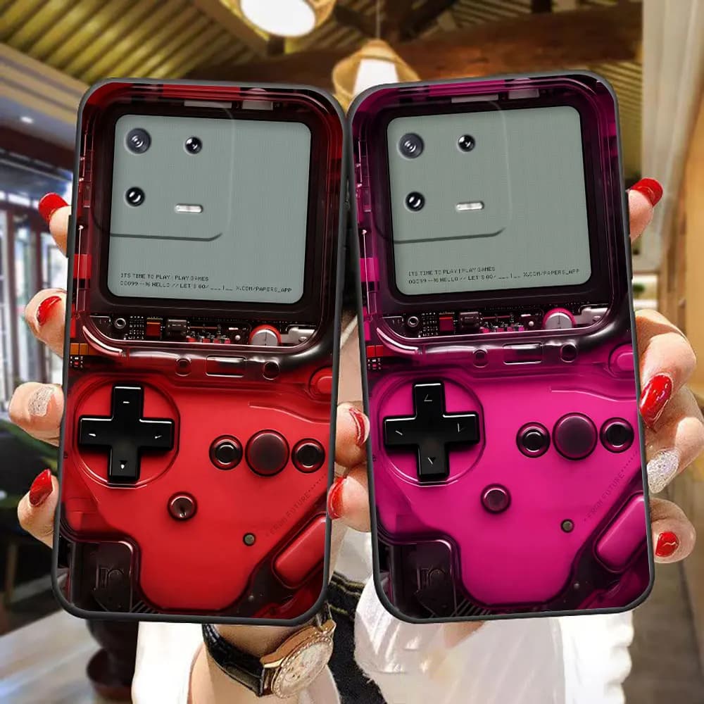 Retro Console Play Game Cover Phone Case For Xiaomi 17T 15 ULTRA 15T 14T 12 12T 11 11T LITE PRO TPU Case Funda Coque Capa Shell
