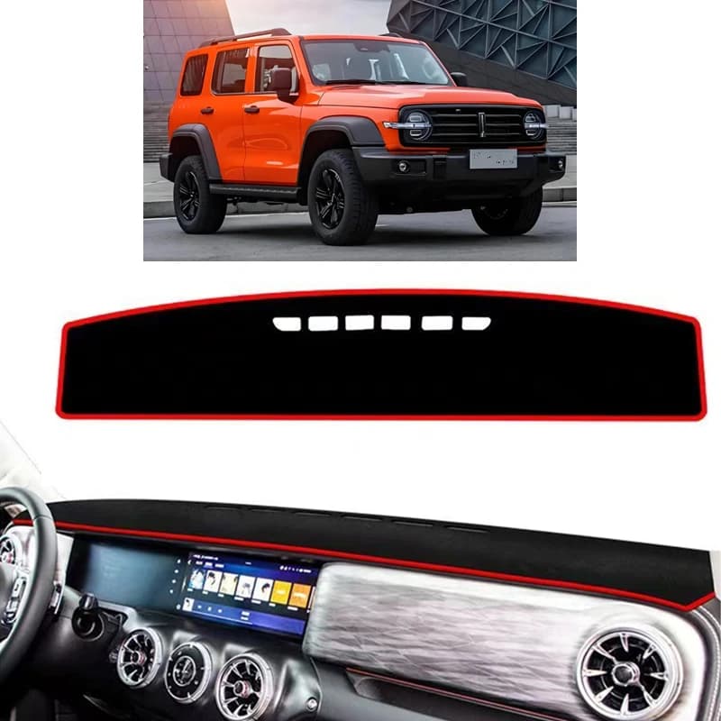Car Accessories For GWM TANK 300 2021 2022-2025 Dashboard Cover Mat Pad Dashmat Anti-UV Dash Sun Shade Protective Cushion Carpet