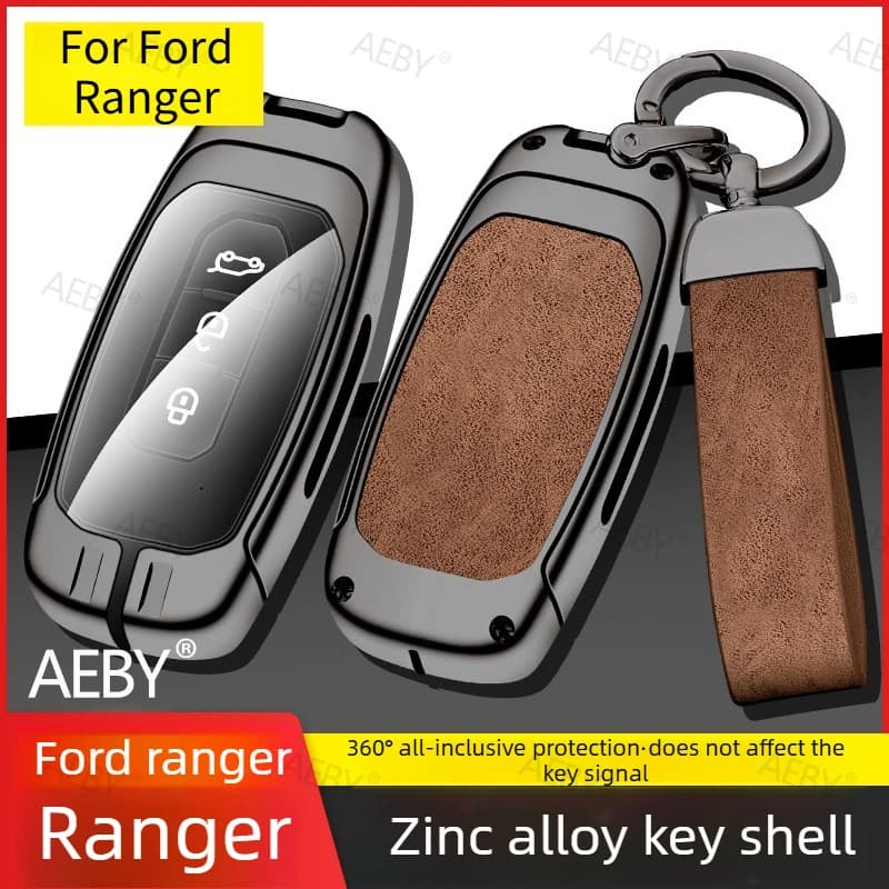 For Ford Ranger 2022-2026 Key chain cover fully protected, scratch-proof and shock-proof,key shell protective case,Accessories