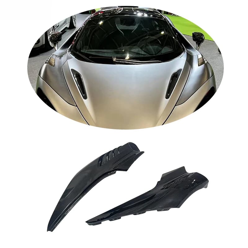 Hot Selling Dry Carbon Fiber Side Fenders for  720s Coupe RYFT Design for  720S Car Mudguard Fender  Ventilation