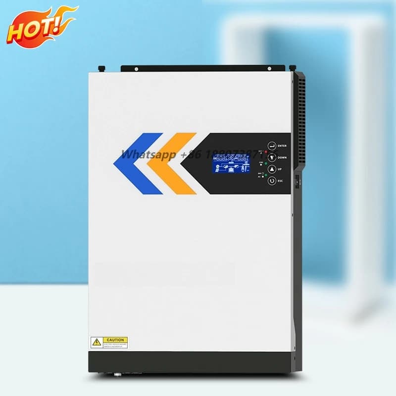 Pure Sine Wave 3.5KW 5.5KW Solar Power Inverter 24V DC to 220V AC 48V off Grid Hybrid Solar Inverter Overload Protection