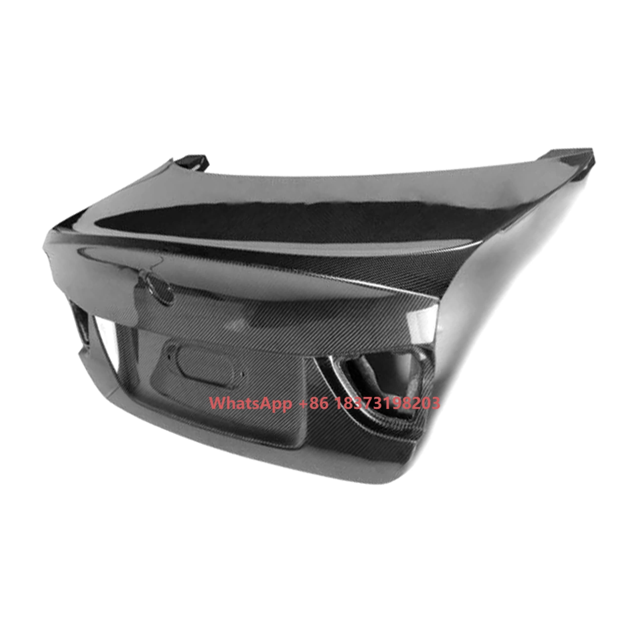 MBJ Style Carbon Fiber Trunk Lid Cover for 3 Series E90 LCI Sedan 2009-2013 Car Replacement Car Rear Trunk Lid