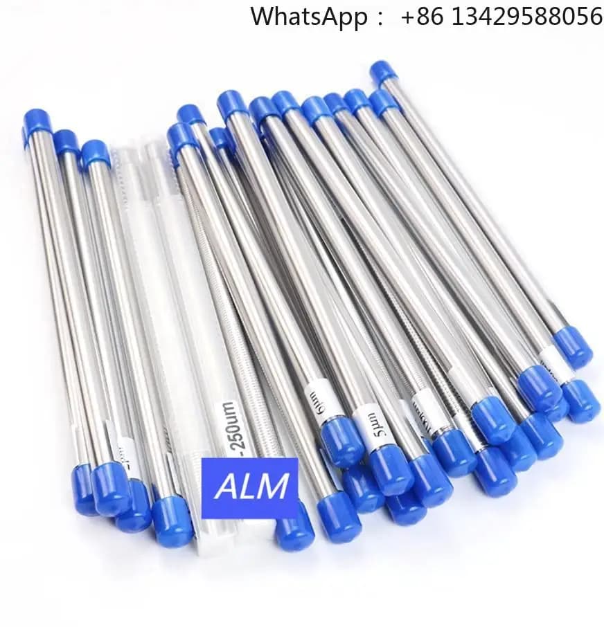 240mm 400mm Paper Coating Machine Accessories Stainless Steel Hard Chrome Plating Threaded Wire Extrusion Metering Rods in stock