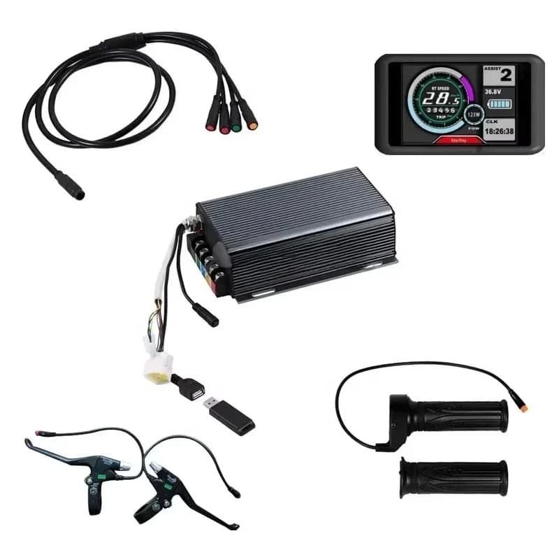 72v 150A Sabvoton sinewave controller  5000W  Hub Motor rear wheel electric bike kit