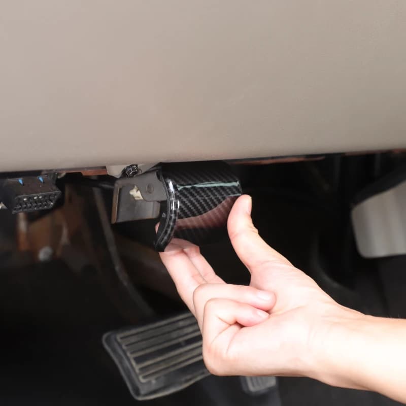 metyoucar For Hummer H2 2003-2007 ABS Car Handbrake Emergency Parking Release Handle Decorative Cover Interiors Car Accessories