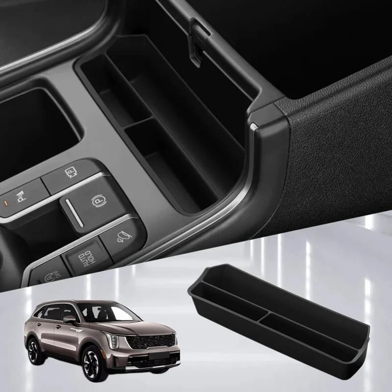 for Kia Sorento 2021-2025 Central Console Storage Box Car Interior Accessories Organizer Storage Case In Front Of Armrest Box