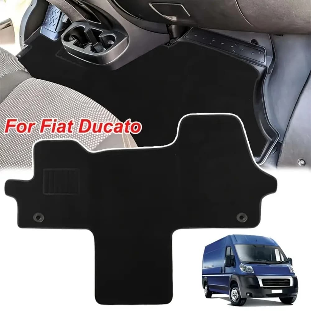 Original Carpet Van Floor Mats For Fiat Ducato X250 2006 Onwards 71807936 5090149 Front Cab Driver&Passenger&Middle Side
