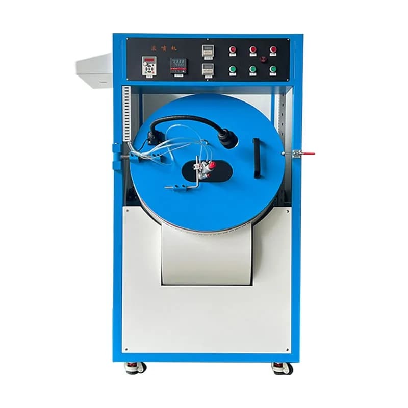 Automatic paint machine, manufacturer air eye roll spray machine, plastic automatic roll spray machine