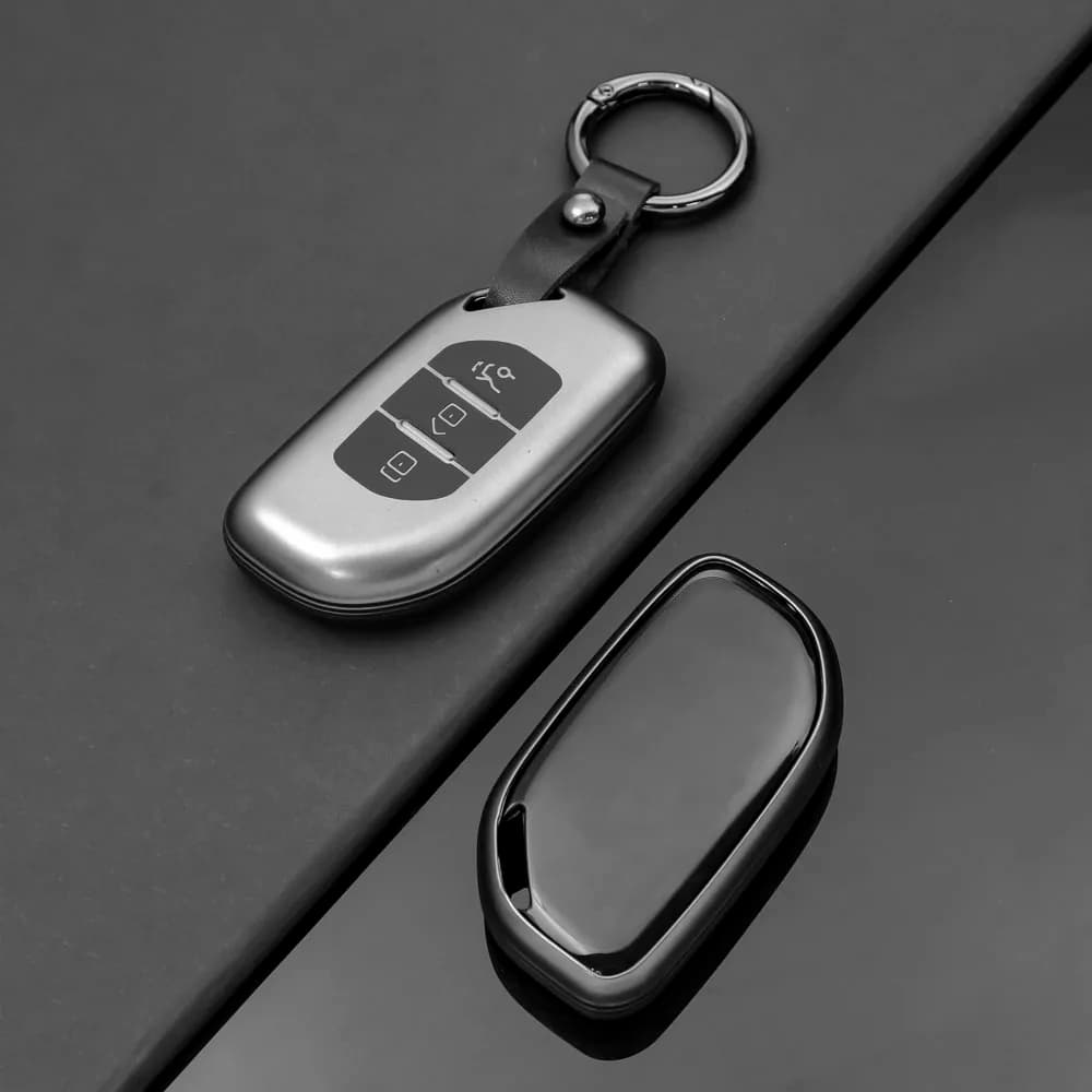 TPU key cover case holder chain ring For Dongfeng Fengxing Forthing T5 EVO 2021 Accessories